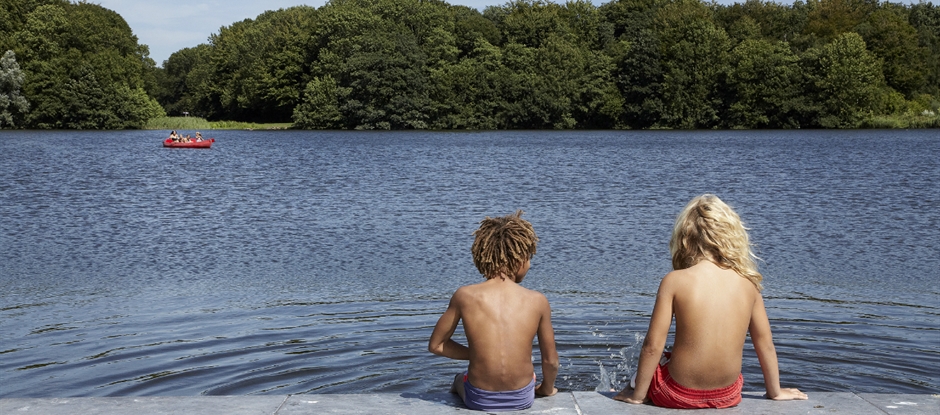 De Grote Vijver in het Amsterdamse Bos