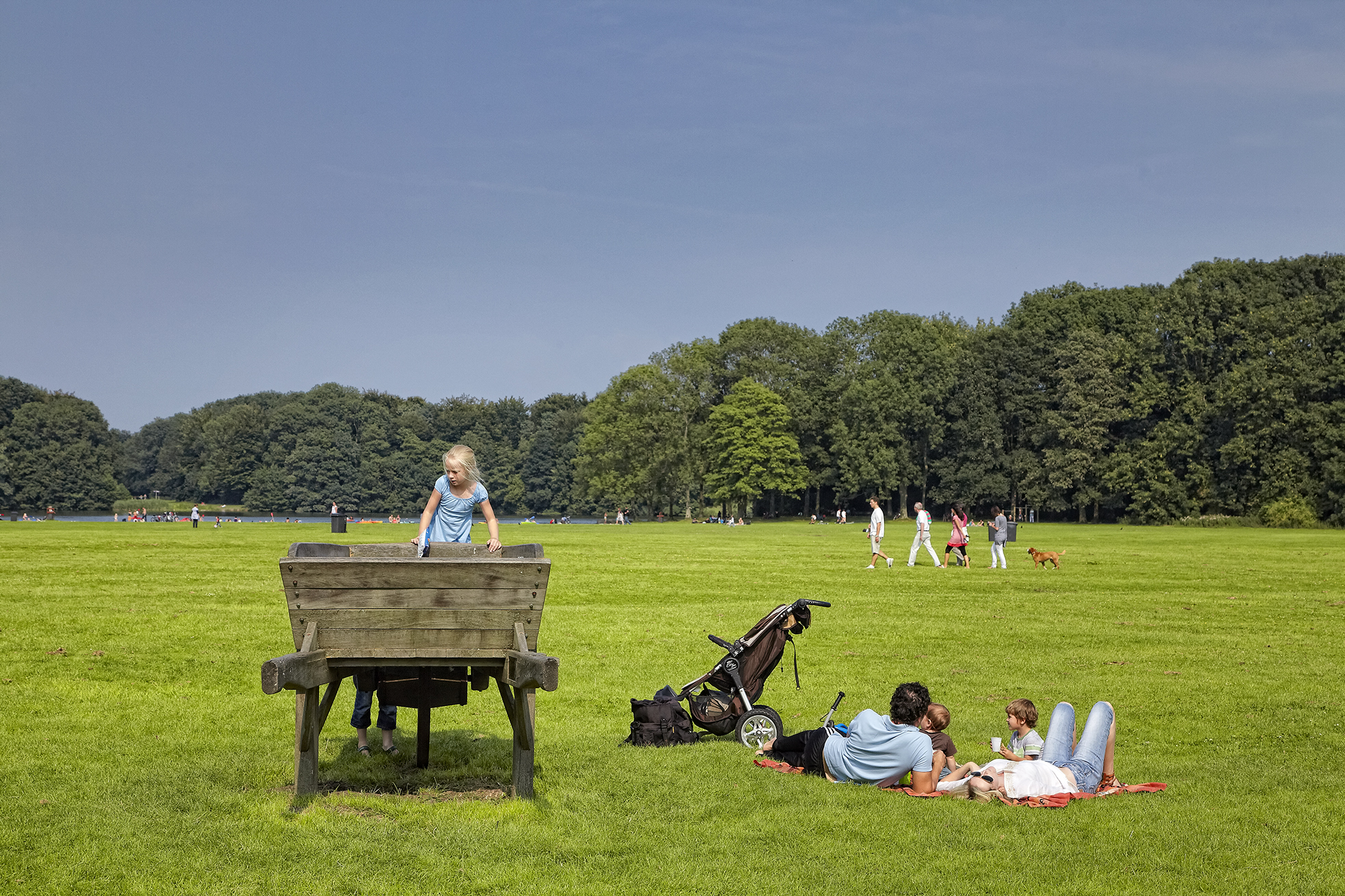 De Kruiwagen in het Amsterdamse Bos, foto: Marijke Mooy.